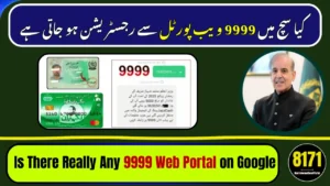 Is There Really Any 9999 Web Portal on Google by Govt of Pakistan for Registration?